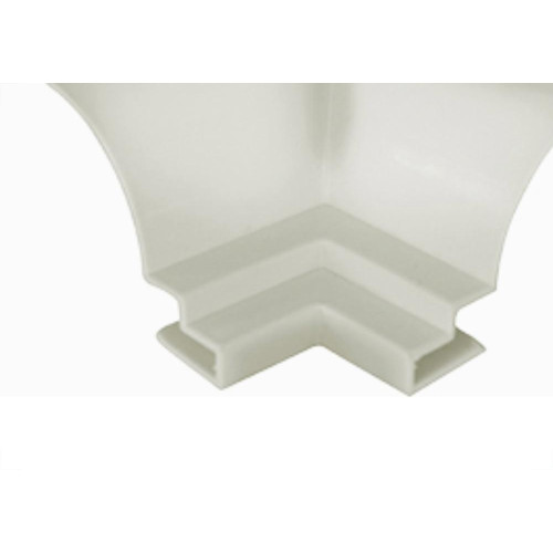 Forro Cantoneira Pvc Int Branco Plastilit - Kit C/20 Unidades