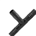 Tee Interno Reboucas Triplo 1/2 Preto - Kit C/25 Unidades