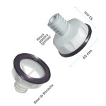 Pe P/Maq De Lavar Red Branco Quality Pq