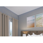 Cortina Pvc Blackout 1Fl 1,30X2,20 Bg