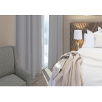 Cortina Pvc Blackout 2Fl 2,60X2,20 Cinza Cl