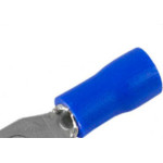 Terminal Pre-Isol Forquilha 1,5-2,5 F4,3 Azul - Kit C/100 Unidades