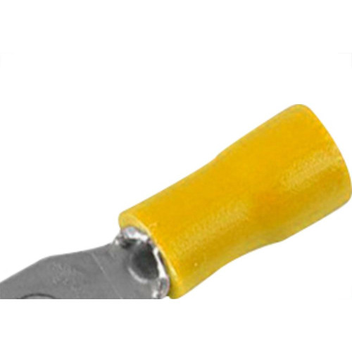 Terminal Pre-Isol Forquilha 4-6 F5,3 Amar - Kit C/100 Unidades