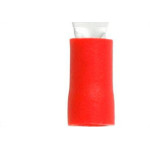 Terminal Pre-Isol Olhal 10 Vermelho F5,3 - Kit C/100 Unidades