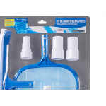 Kit Limpeza Escova/Peneira/Aspirad Fluid