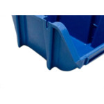 Gaveteiro P/Prateleira Encaixav.Azul 03 Braslid - Kit C/60 Unidades