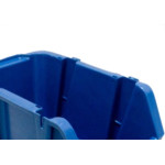 Gaveteiro P/Prateleira Encaixav.Azul 03 Braslid - Kit C/60 Unidades