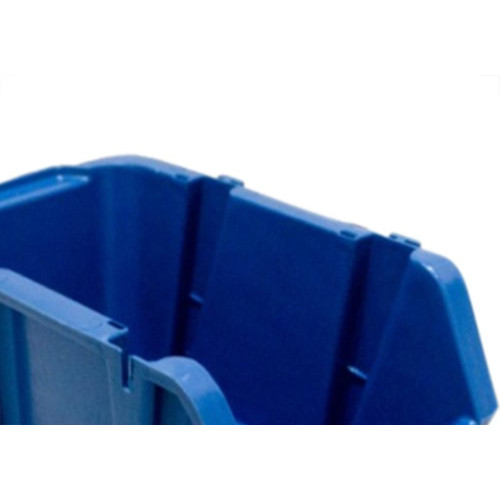 Gaveteiro P/Prateleira Encaixav.Azul 03 Braslid - Kit C/60 Unidades