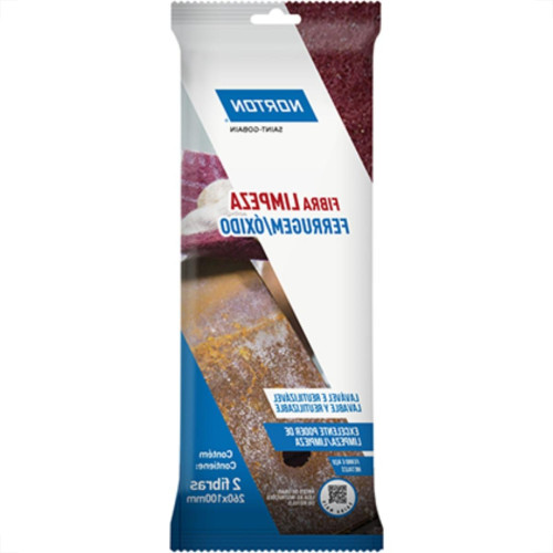 Fibra Abrasiva Norton Ferrugem/Oxido C/2