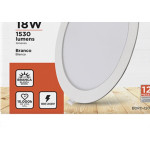 Luminaria Led Embutir Redonda 18W 6500K 22Cm B_D Eco