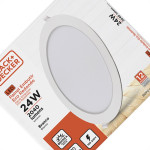 Luminaria Led Embutir Redonda 24W 6500K 29Cm B_D Eco