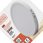 Luminaria Led Sob Red 24W 6500K 29Cm B_D Eco