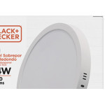 Luminaria Led Sob Red 24W 6500K 29Cm B_D Eco