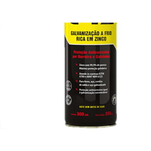 Crz Galvanização Frio Spray 300Ml