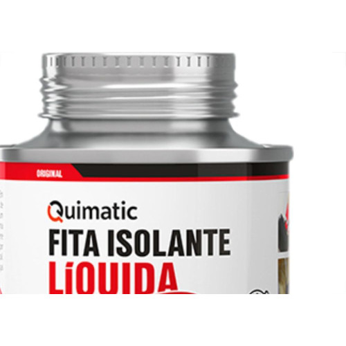 Fita Isolante Liquida 200Ml Vermelho Quimatic