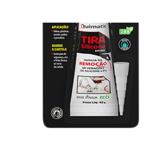 Tira Silicone Base D Agua 45G Quimatic