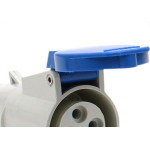 Acoplamento Strahl 3P+T 16A 220/240 Azul 4059B
