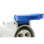 Acoplamento Strahl 2P+T 32A 220/240 Azul 3256B