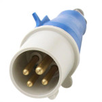 Plug Strahl 3P+T 16A 220/240V Azul 4079/Bc