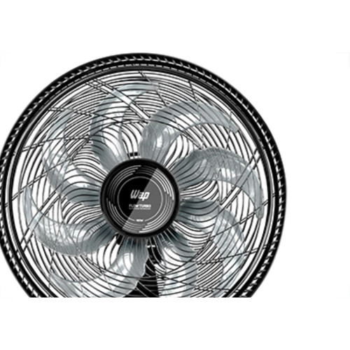 Ventilador De Mesa 50Cm Preto Flow Turbo Wap 127V