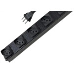 Filtro Linha Fiolux Metal 05 Tomada Espelho Placa Bivolt