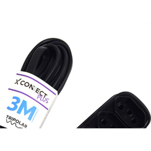 Extensao Fiolux Pl Connect 2P+T 03M Preto