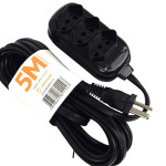 Extensao Fiolux Pl Connect 2P+T 05M Preto
