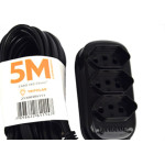 Extensao Fiolux Pl Connect 2P+T 05M Preto