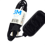 Extensao Fiolux Pl Connect 2P 03Mt Preto