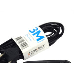Extensao Fiolux Pl Connect 2P 03Mt Preto
