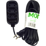 Extensao Fiolux Pl Connect 2P 10Mt Preto