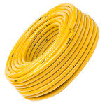 Mangueira Oliplas Malha trançada 1/2X2 Jet Amarelo 50M