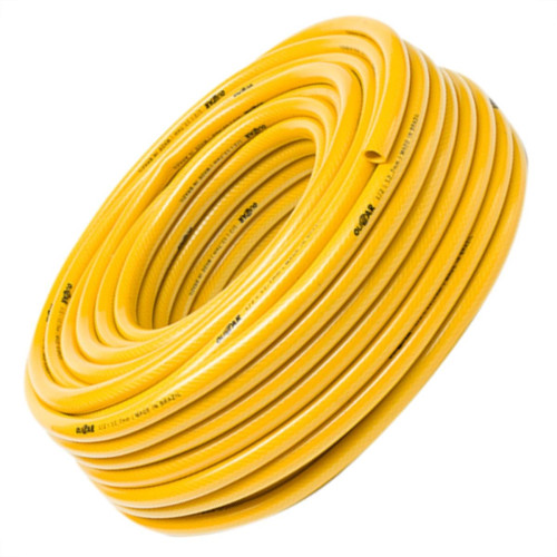 Mangueira Oliplas Malha trançada 1/2X2 Jet Amarelo 50M