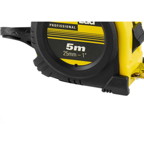 Trena 5Mt Emborrachado 25Mm Amarelo Eda