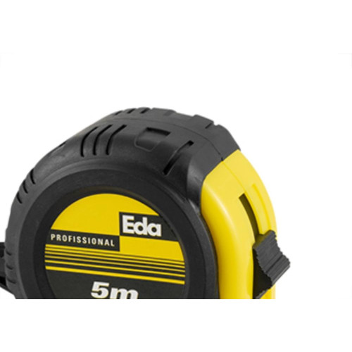 Trena 5Mt Emborrachado 25Mm Amarelo Eda