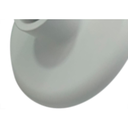 Plafon Decora Pvc Apoio Branco Soquete Porcelana