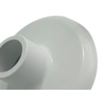 Plafon Decora Pvc Apoio Branco Soquete Porcelana