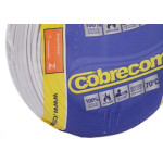 Fio Cabo Auto Cobrecom 100mts 4,0mm Branco