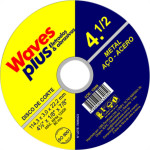 Disco Corte Waves Ferro 4.1/2X7/8 2T