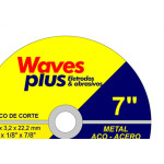 Disco Corte Waves Ferro 7X7/8 2T