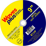 Disco Corte Waves Ferro 9X7/8 2T