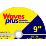 Disco Corte Waves Ferro 9X7/8 2T