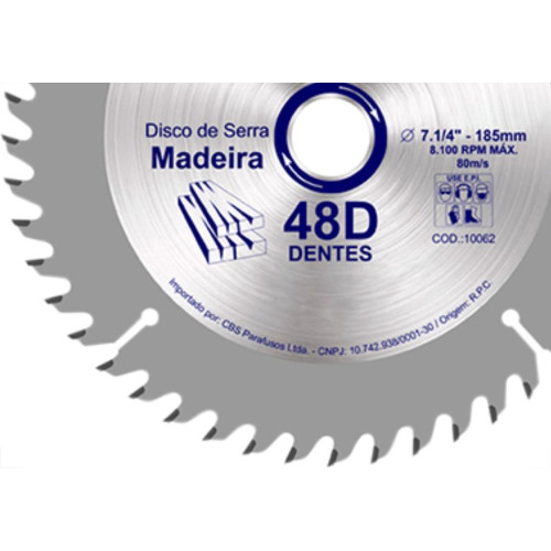 Serra Circ.Widea Waves Plus 7.1/4X48X20