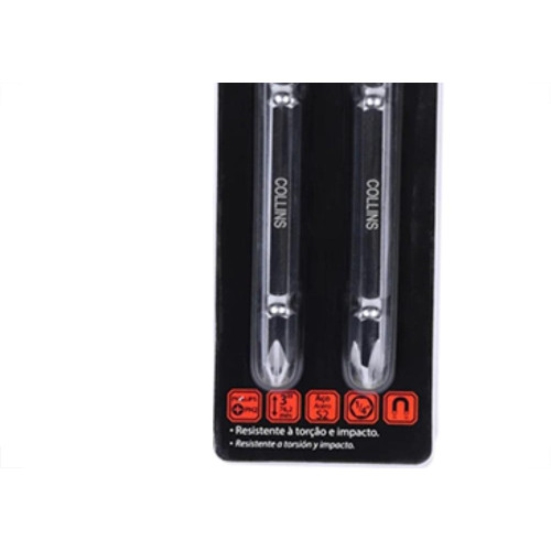 Jogo Ponteira Collins Phil 1/4X 76Mm 02P