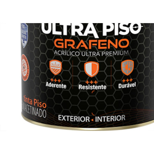 Tinta Eucatex Grafeno Piso 1/4 Preto