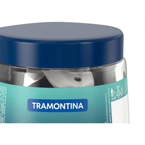 Pino Femea Tramon 2P 10A 949 Pote Branco/Preto - Kit C/24 Unidades