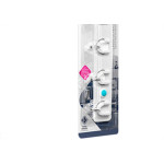 Cabide Adesivo Atlas 0,5Kg Fixo Branco