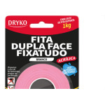 Fita Dupla-Face Dryko F.Tudo Branco 24X2,0M