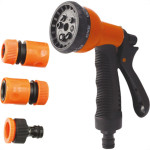 Esguicho Force 8 Funcoes + Kit 4Pcs
