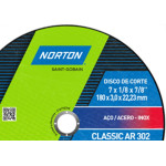 Disco Corte Norton Ferro 7X7/8